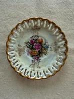 Versailles Porselein Bord met Bloemen, Ophalen of Verzenden