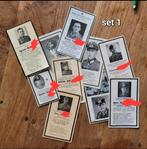 10X duitse ww2 bidprentjes 1943 / deathcards / Sterbebild -1, Ophalen of Verzenden, Bidprentje