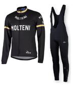 Fietskledingset Rogelli Molteni zwart herfst winter voorjaar, Verzenden, Nieuw, Helm, 4838gt