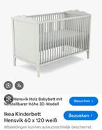 Ledikant 120x60 Ikea Hensvik, Verzenden, Gebruikt, Ledikant