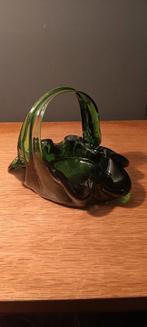 Groene, Brutalistische asbak, jaren'60, Antiek en Kunst, Kunst | Designobjecten, Ophalen of Verzenden