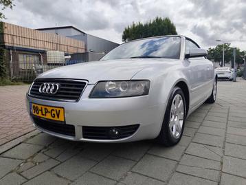 Audi A4 2.4 V6 Cabrio 2003 Grijs 170PK AUTOMAAT✅️CRUISE✅️ beschikbaar voor biedingen