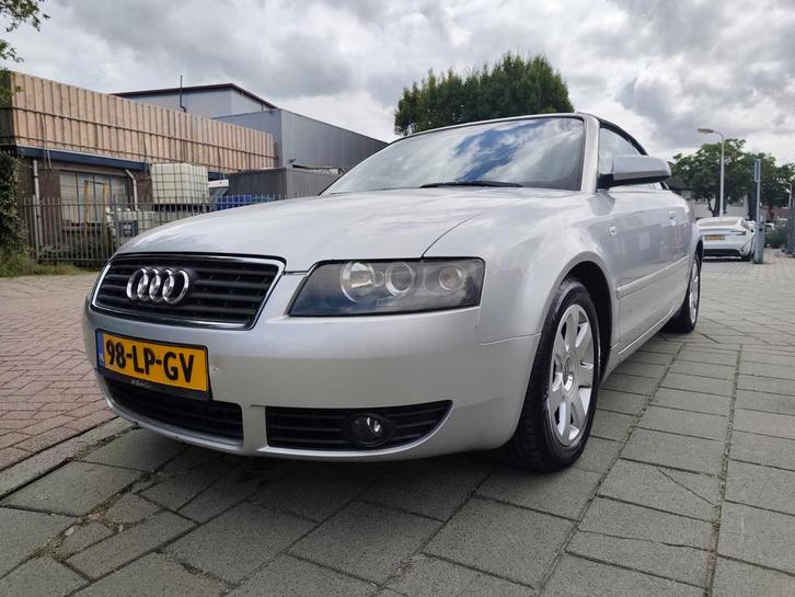 Audi A4 2.4 V6 Cabrio 2003 Grijs 170PK AUTOMAAT✅️CRUISE✅️, Auto's, Audi, Particulier, A4, Benzine, E, Cabriolet, Automaat, Origineel Nederlands