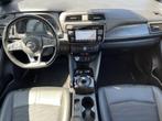 Nissan LEAF Tekna 40 kWh Automaat / SOH 89,96% / Stuur- en S, Gebruikt, 150 pk, Leder en Stof, Wit
