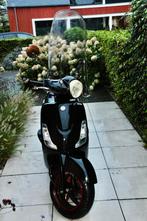 Sym Fiddle 2, matzwart, 2020, 7710km, met beenkleed, Ophalen, Gebruikt, Maximaal 45 km/u, Benzine