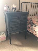 Brocante nachtkastje, Huis en Inrichting, Slaapkamer | Nachtkastjes, Ophalen, Zo goed als nieuw, Minder dan 45 cm, 55 tot 70 cm