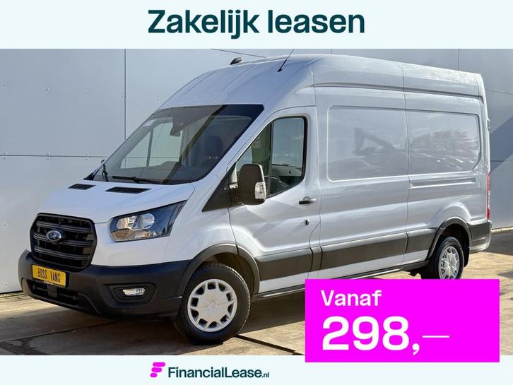 Ford Transit 350 2.0 TDCI 170 PK L3H3 Airco Cruise Control P, Auto's, Bestelauto's, Bedrijf, Lease, Financial lease, ABS, Airconditioning