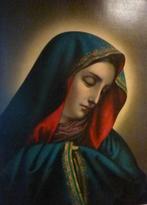 schilderijprent  Madonna, Antiek en Kunst, Ophalen of Verzenden
