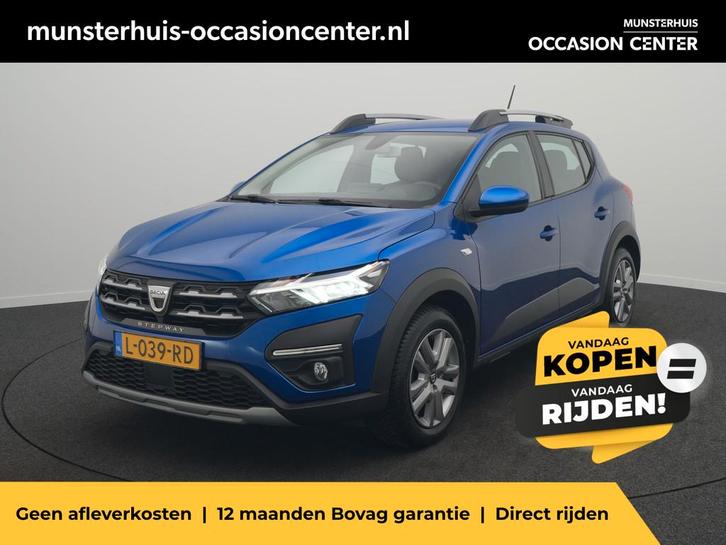 Dacia SANDERO Stepway TCe 100 Bi-Fuel Comfort - RIJKLAARPRIJ, Auto's, Dacia, Bedrijf, Te koop, Sandero Stepway, ABS, Airbags, Airconditioning