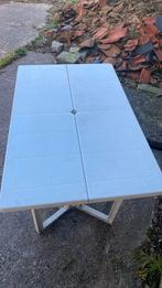Inklap uit klaptafel, Ophalen, Zo goed als nieuw, Campingstoel