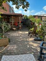 Terrashaard rvs, van origineel biervat., Tuin en Terras, Tuinhaarden, Ophalen, Gebruikt