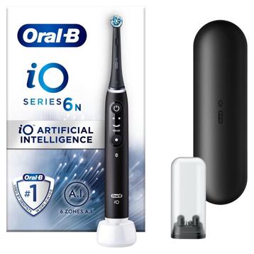 Oral-B iO 6N Elektrische Tandenborstel Zwart Lava beschikbaar voor biedingen