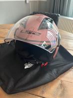 Roze scooter helm L, Fietsen en Brommers, Brommerhelmen, Ophalen of Verzenden, Gebruikt