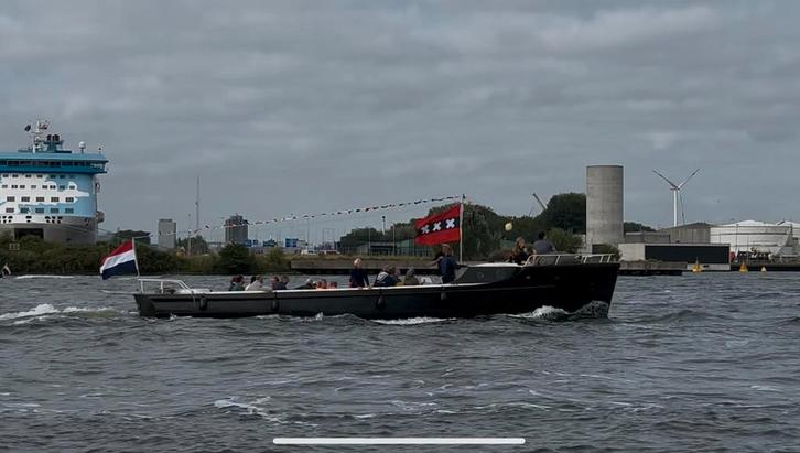 Bakdekker 12,90 lang de vries lentsch, Watersport en Boten, Sloepen, Zo goed als nieuw, 10 tot 30 pk, 6 meter of meer, Binnenboordmotor