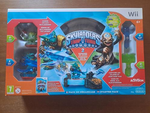 Skylanders trap team WII starter pack, Spelcomputers en Games, Games | Nintendo Wii, Nieuw, Avontuur en Actie, 2 spelers, Vanaf 7 jaar