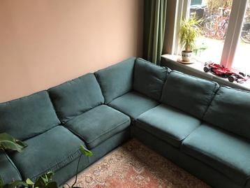 IKEA KIVIK Hoekbank - Grijsturkoois - afbeelding 4