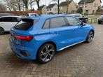 Audi A3 Sportback 40 TFSI e S-Line Led, Climat, Camera, LM.., Auto's, Gebruikt, 4 cilinders, Blauw, Hybride Elektrisch/Benzine