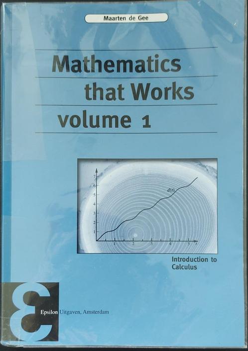 Mathematics that Works volume 1 (wiskunde), Boeken, Studieboeken en Cursussen, Zo goed als nieuw, WO, Beta, Ophalen of Verzenden