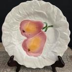 Sarreguemines faience bord met fruit, Antiek en Kunst, Ophalen of Verzenden