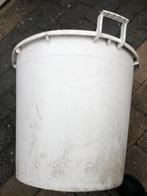 Grote emmer / ton 125 ltr. Voor stucken ed, Ophalen, Kunststof