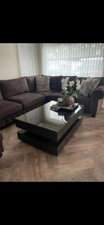 Dubbele Salontafel / hamburger tafel op maat luxe interieur, Ophalen of Verzenden, Rechthoekig