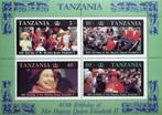 BLOK Tanzania 1979, Elizabeth II 60 jaar, postfris., Postzegels en Munten, Postzegels | Thematische zegels, Koningshuis, Verzenden