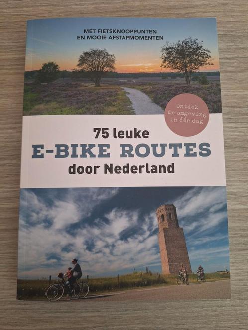 ‼️Nieuw‼️ 75 leuke e-bikeroutes door Nederland, Boeken, Reisgidsen, Zo goed als nieuw, Fiets- of Wandelgids, Europa, ANWB, Ophalen of Verzenden