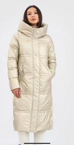 Nieuwe warme jas, maat M, waterafstotend, Kleding | Dames, Jassen | Winter, Ophalen of Verzenden, Nieuw, Maat 38/40 (M), Beige