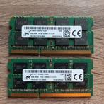 Micron 16GB 2x 8GB PC3L DDR3L 1600MHz SODIMM laptop geheugen, Computers en Software, RAM geheugen, DDR3, Ophalen of Verzenden