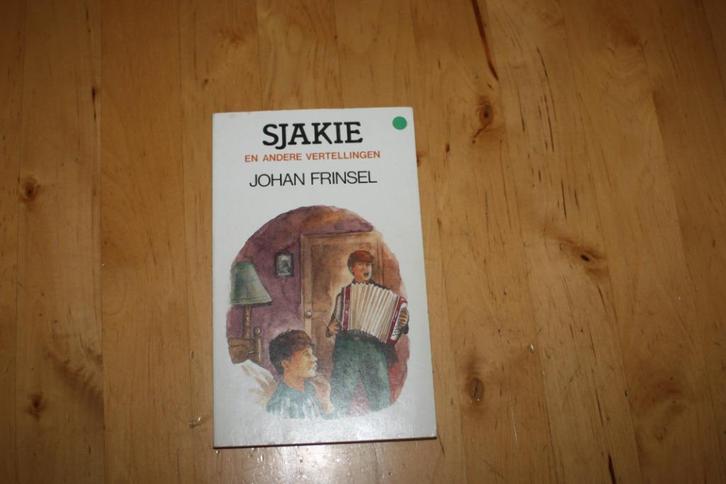 Sjakie en andere vertellingen, Johan Frinsel  kerst, Boeken, Kinderboeken | Jeugd | 10 tot 12 jaar, Gelezen, Fictie, Ophalen of Verzenden