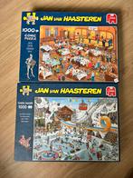 2 Jan van Haasteren puzzels ruilen, Hobby en Vrije tijd, Ophalen, 500 t/m 1500 stukjes, Zo goed als nieuw
