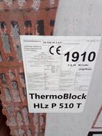 snelbouwstenen 498x100x238 grote voorraad, Doe-het-zelf en Verbouw, Metselstenen, Ophalen, Nieuw, Bakstenen