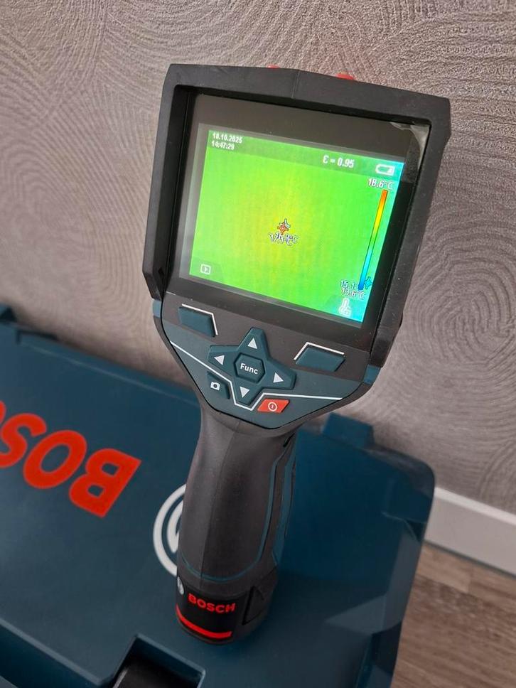 Bosch GTC 400 C Warmtebeeldcamera - Nieuw in L-Boxx, Doe-het-zelf en Verbouw, Meetapparatuur, Nieuw, Temperatuur, Ophalen of Verzenden
