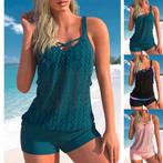 Tankini groen roze zwart 34 36 38 40 42 44 46 48 50 52 54, Kleding | Dames, Badmode en Zwemkleding, Nieuw, Bikini, Ophalen of Verzenden