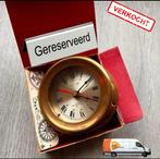 Jubileum klok, GEM 1908-1988, messing scheepsklok, QUARTZ., Ophalen of Verzenden
