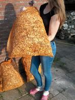 Houtsnippers in zak voor uw schutting, tuinpad of border, Ophalen, Zo goed als nieuw