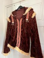 Eskimo shirt met broek, fluweel stof, carnavalskleding, Maat 52/54 (L), Carnaval, Ophalen of Verzenden, Kleding