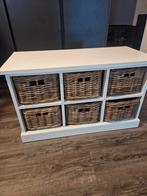 Kast met mandjes, Ophalen, Gebruikt