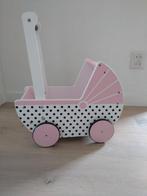 Houten poppenwagen Hema, Kinderen en Baby's, Speelgoed | Houten speelgoed, Ophalen, Zo goed als nieuw, Rij- of Hobbelspeelgoed