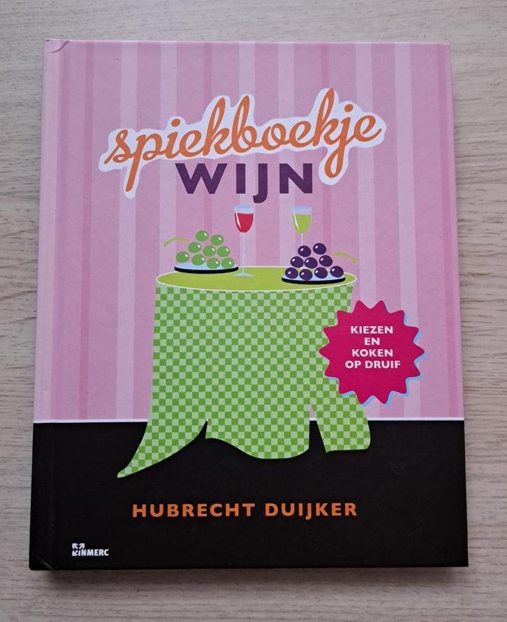 Spiekboekje Wijn, Verzamelen, Wijnen, Zo goed als nieuw, Overige typen, Overige gebieden, Vol, Ophalen of Verzenden