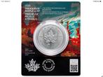 Maple Leaf 2026 “ Wolf”, Ophalen of Verzenden, Zilver