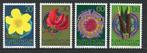 Liechtenstein- 1972- serie = motief Bloemen, Ophalen of Verzenden, Overige landen, Gestempeld