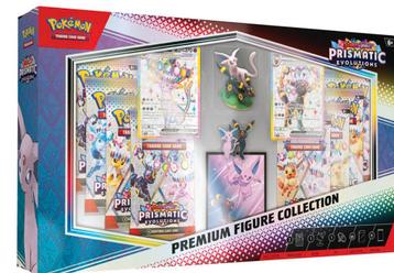 Pokémon Prismatic Evolutions Premium Figure Collection Box beschikbaar voor biedingen