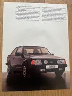 Ford Escort XR3 originele advertenties XR 3, Ophalen of Verzenden, Gelezen, Ford