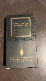 Simone Andreoli Don't Ask Me Permission EDP Intense, Ophalen of Verzenden, Nieuw