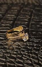 Prachtige 14karaat gouden ring, Ophalen of Verzenden, Nieuw, Goud, Overige merken