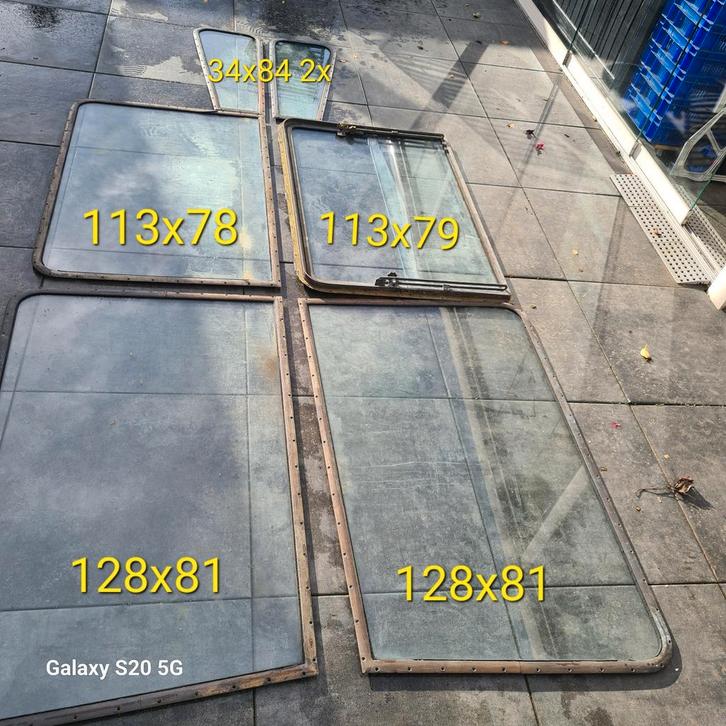 Scheepsramen Brons - Restauratie, Watersport en Boten, Bootonderdelen, Zeilboot of Motorboot, Ophalen