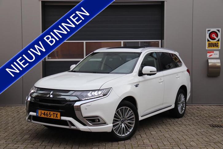 Mitsubishi Outlander 2.4 PHEV Intense+ Stoel/Stuurverwarmd,, Auto's, Mitsubishi, Bedrijf, Te koop, Outlander, 360° camera, 4x4