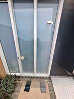 glazen deur mat 201 x 83 cm, Ophalen, Gebruikt, 80 tot 100 cm, Binnendeur
