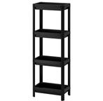 2 x shelf units (1 black, 1 white), Ophalen, Zo goed als nieuw